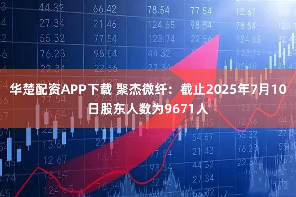 华楚配资APP下载 聚杰微纤：截止2025年7月10日股东人数为9671人