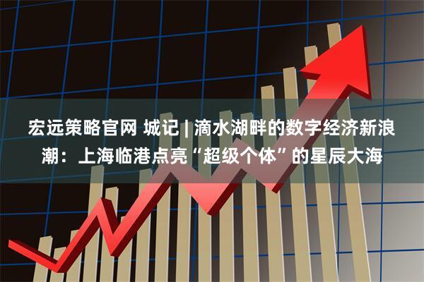 宏远策略官网 城记 | 滴水湖畔的数字经济新浪潮：上海临港点亮“超级个体”的星辰大海