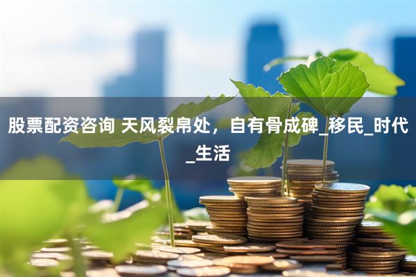 股票配资咨询 天风裂帛处,自有骨成碑_移民_时代_生活